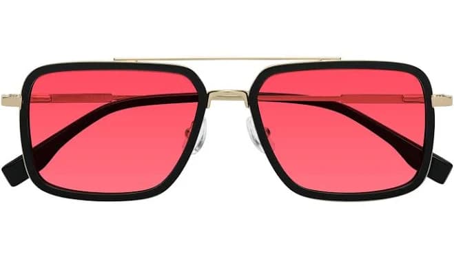 Tulip Oversized Double Bridge Grandpa Sunglasses