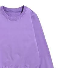 Eryao Prime Big Deal Days Toddlers Girls Long Sleeve Sweatshirt Casual Solid Color Basic Tee Shirts 2025 Spring Lightweight Round Neck Pullover Tops,Purple,8 Years - Walmart.com