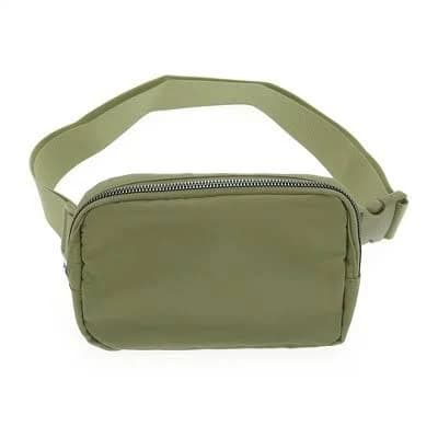 Unique Bargains Solid Color Hiking Gym Running Waist Pack
