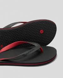 Shop Rip Curl MC 2 Tone Thongs In Grey/red - Fast Shipping & Easy Returns - City Beach Australia
