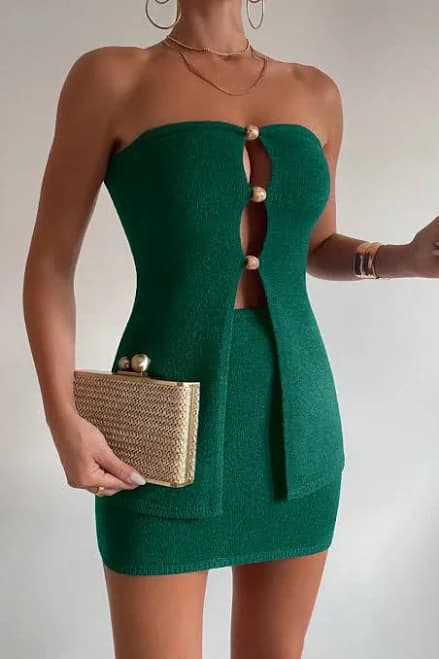 Nellie Strapless Top