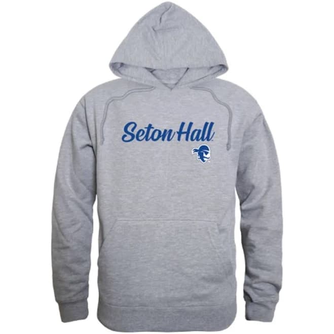 W Republic Shu Seton Hall University Pirates Script Hoodie Sweatshirt
