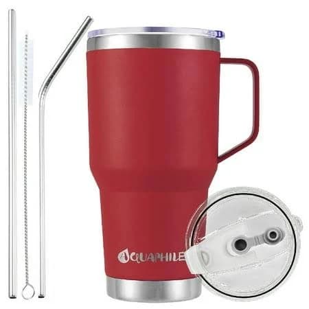Aquaphile 30oz Stainless Steel Insulated Coffee Mug