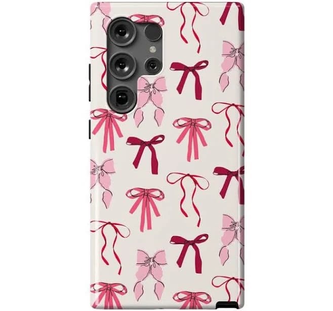 Casely Galaxy S24 Ultra Lover Girlie Pink Bows iPhone Case