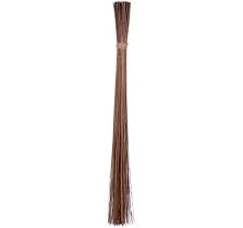 Sn Skennova 1 Piece Of 32 Inch Multi-surface Sturdy Outdoor Authentic Coconut Leaf Broom Asian Thai Heavy Duty Broom