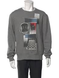 Dior Homme 2013 Graphic Print Sweatshirt - Grey Sweatshirts & Hoodies, Clothing - HMM53622 | The RealReal