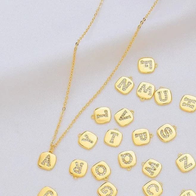 Initial Letter Pendent