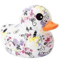Dazzle Duckies Jumbo Graffiti Rubber Duck