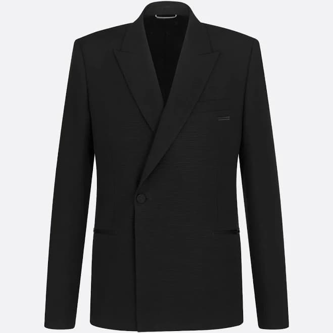 Dior Men's Oblique Jacket in Virgin Wool and Mohair