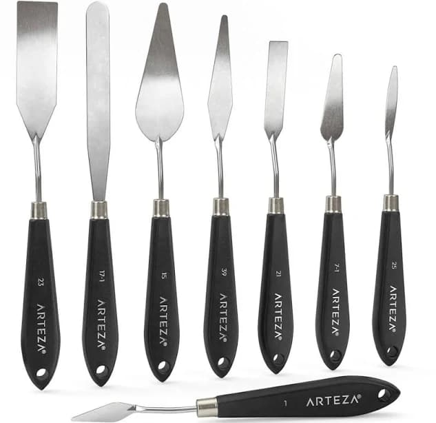 Arteza Palette Knives 8-Pack
