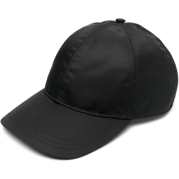 Prada Triangle Plaque Baseball Cap