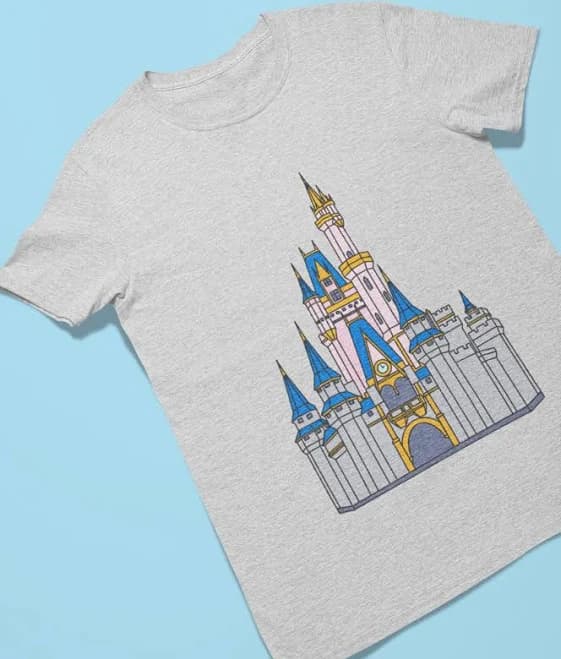 Disney Cinderella Castle Vintage T-Shirt