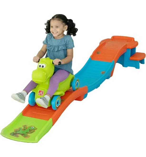 Step2 Dino Dash Up & Down Roller Coaster