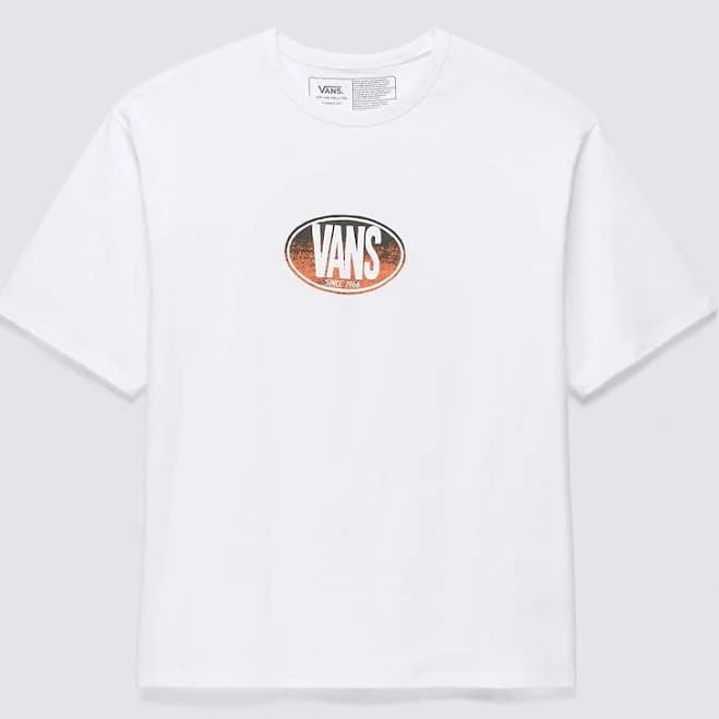 Vans Off The Wall Gradient Logo Loose Fit Tee