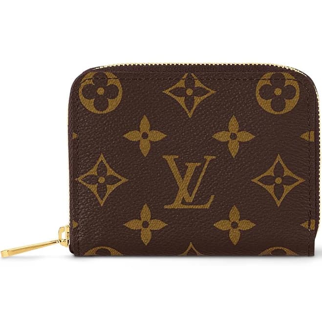 Louis Vuitton Monogram Canvas Zippy Coin Purse