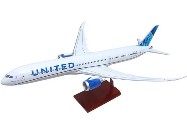 Skymarks Elite United 787-10 1/100 Resin Cast Model Plane