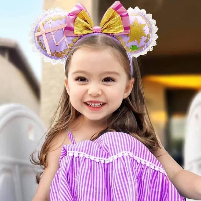 Disneyprincess Tangled Rapunzel Minnie Mouse Ear Headband Disneyland