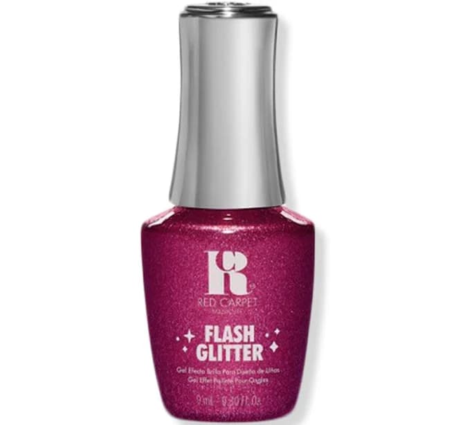 Red Carpet Manicure Flash Glitter Gel Polish