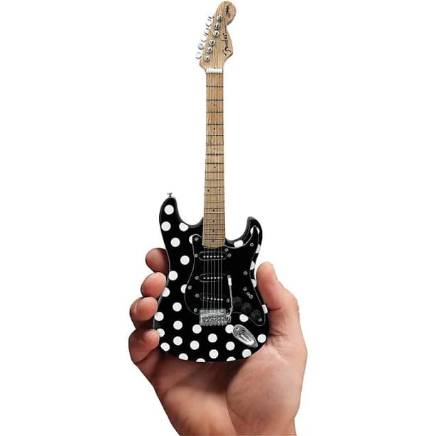 Axe Heaven Buddy Guy Fender Stratocaster Polka Dots Mini Guitar