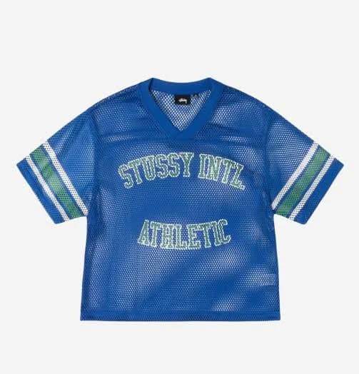 Stussy Stüssy International Team Jersey, Blue (100% Authentic)