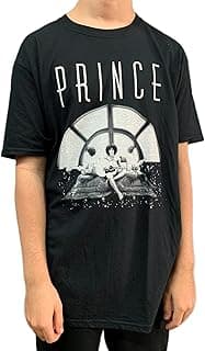 T Shirt For You Triple Logo Purple Rain Official Mens Black Size M