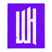 Rhea Purple Throw Blanket – WorkHarder Gear