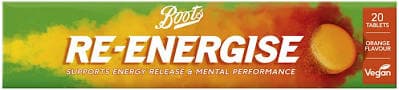 Boots Re-Energise Orange Effervescent Tablets