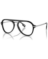 Burberry Men's Pilot Eyeglasses, BE2377 55 - Macy's