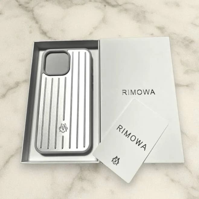 RIMOWA Matte Black Case For iPhone 15 Pro