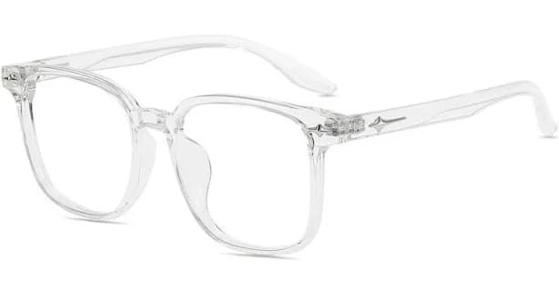 Firmoo Clear Square Prescription Glasses Frame TR21098