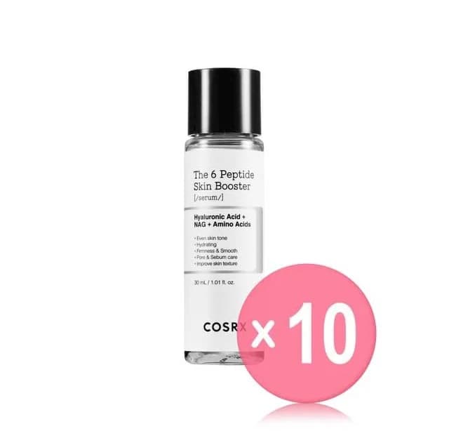 COSRX The 6 Peptide Skin Booster Mini 10pcs Bundle Set 30ml X 10 Pcs