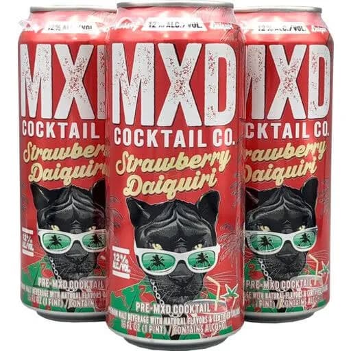 Mxd Strawberry Daiquiri 16oz Cans 16oz