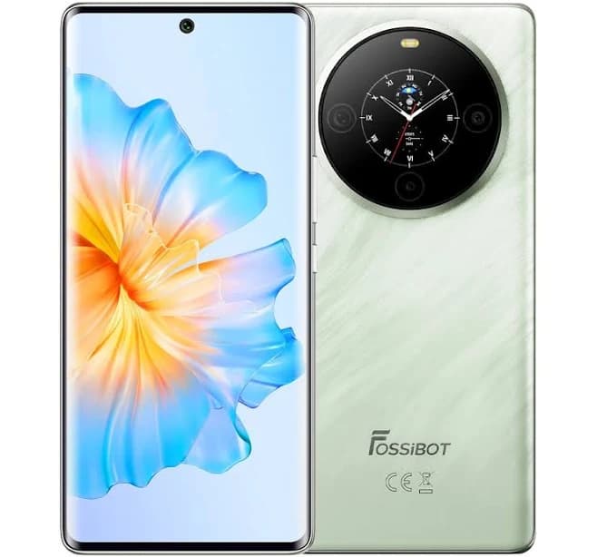 FOSSiBOT s3 pro Unlocked Smartphone 6.67"" FHD+ AMOLED Curved Display 1.09"" Functional Rear Display MTK Helio G85 Chips 20GB+12