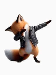 Dabbing Fox with Leather Jacket and boots" Essential T-Shirt for Sale by erkabees | Redbubble