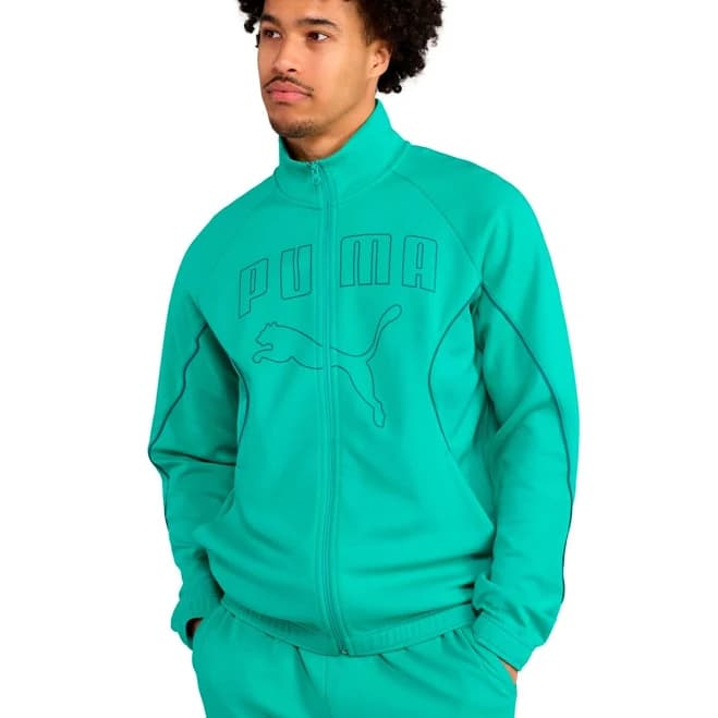 PUMA Men's Sport Track Double-Knit Jacket