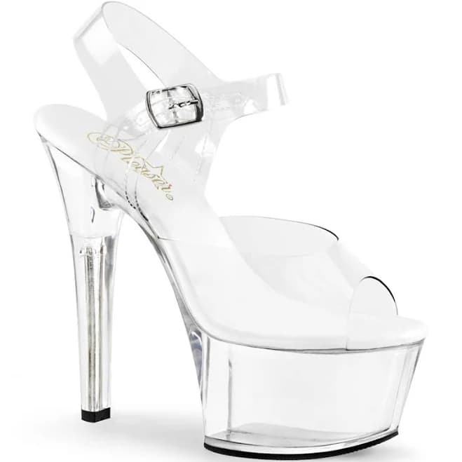 6 inch Heel Aspire-608 Clear Black_ASP608/C/B/05