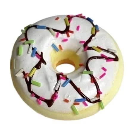 Donut PU Simulation Bread Squeeze Fidget, Small Slow Rising Dessert Stress Reliever for Hand Exercise, Realistic Food Sensory Tool for Anxiety Relief