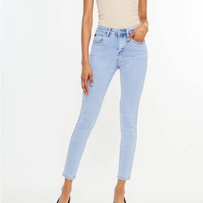 KanCan Bev High Rise Ankle Skinny Jeans