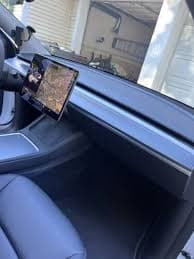 For Tesla Model 3 Y Dash Wrap Central Control Dashboard Panel Cover Trim Black | eBay