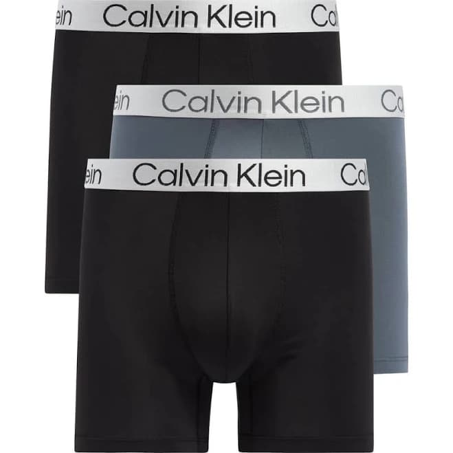 Calvin Klein Men's 3-Pack Stretch Brushed Micro Boxer Briefs