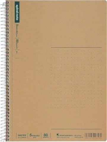 Maruman Basic Spiral Notebook