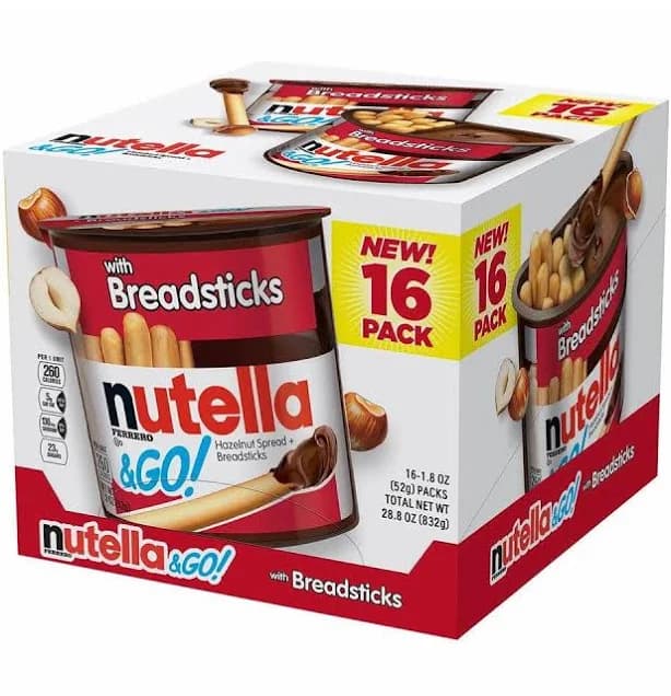 Nutella & Go Hazelnut Spread Breadsticks