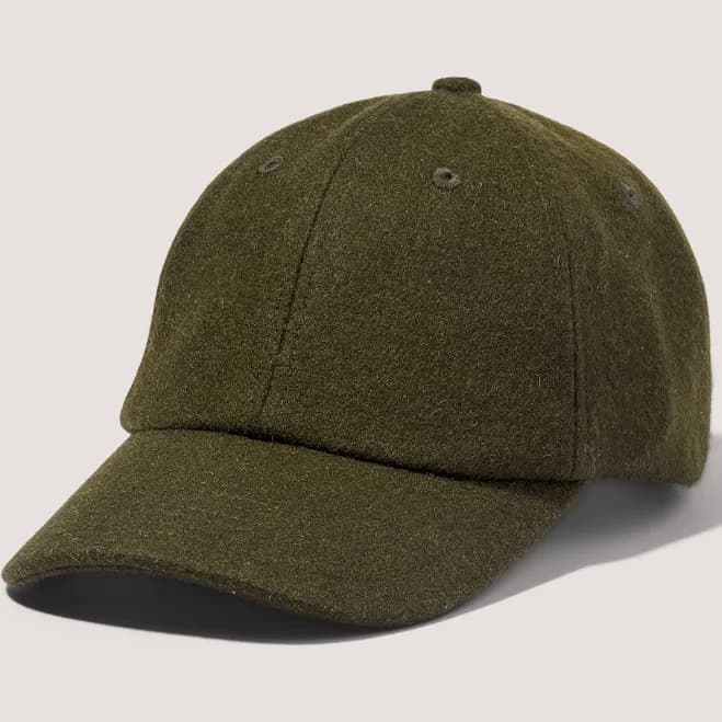 Lift Down Wool Baseball Cap