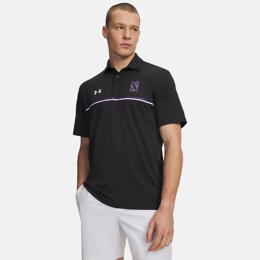 Under Armour Men's Chest Stripe Collegiate Polo