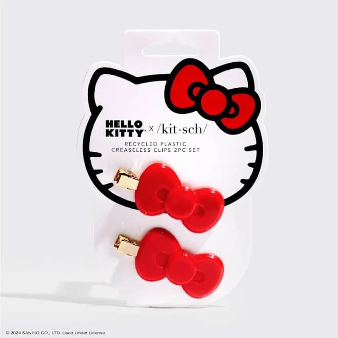 Hello Kitty x Kitsch Creaseless Clip Set