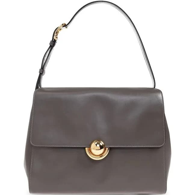 Furla Domus Leather Shoulder Bag