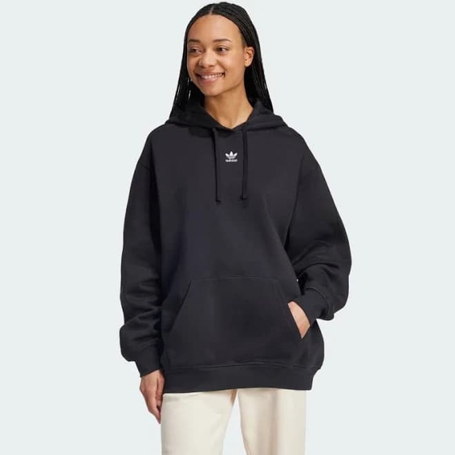 Adidas Women's Essentials Oversized Fleece Hoodie