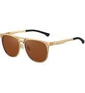 Amazon.com: DUCO Retro Polarized Sunglasses for Men UV400 Protection Mens Sun Glasses Classic Vintage Shades with Lightweight AL-MG Metal Frame DC3052 : Clothing, Shoes & Jewelry