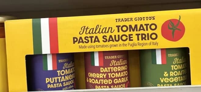 Trader Joe’s Italian Tomato Pasta Sauce Trio 30.69 Oz Limited