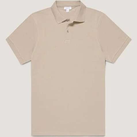 Sunspel Men's Piqué Polo Shirt